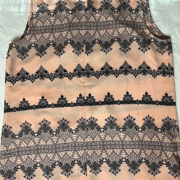 Ann Taylor Loft Womans Top Blouse Medium Multicolor Sleeveless - Picture 3 of 5